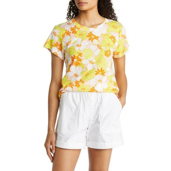 The Perfect Print T-Shirt in Sunny Days Size XS - Picture 1 of 3